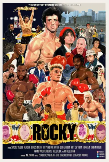 Poster to the movie "Rocky" #962038