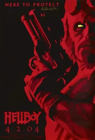 Poster to the movie "Hellboy" #787585