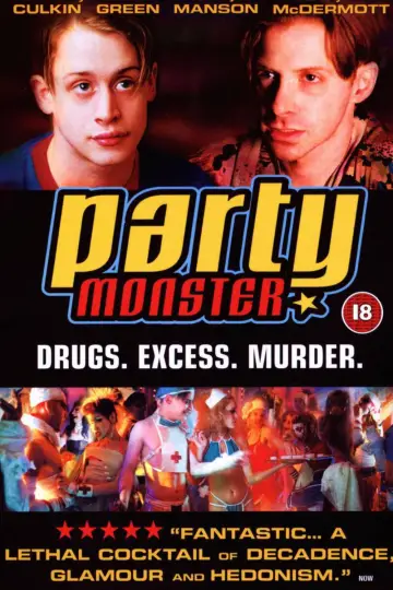 Poster to the movie "Party Monster" #972249