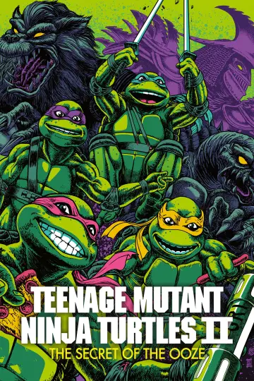 Poster to the movie "Teenage Mutant Ninja Turtles II: The Secret of the Ooze" #1533766