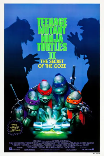 Poster to the movie "Teenage Mutant Ninja Turtles II: The Secret of the Ooze" #871184