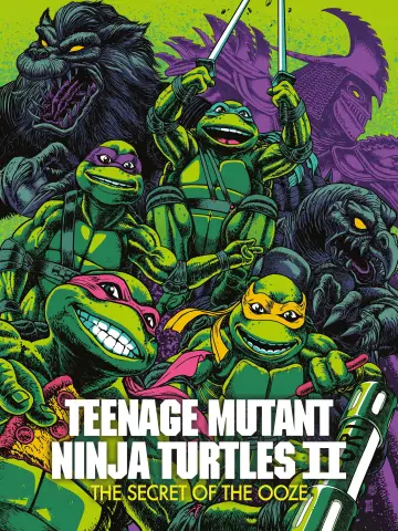 Poster to the movie "Teenage Mutant Ninja Turtles II: The Secret of the Ooze" #871203