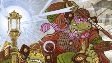 Backdrop to the movie "Teenage Mutant Ninja Turtles III" #866586