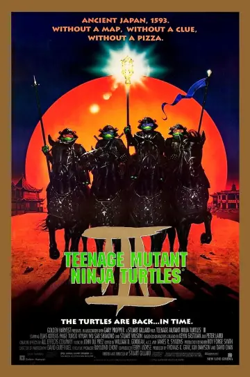 Poster to the movie "Teenage Mutant Ninja Turtles III" #866624