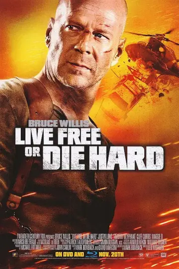 Poster to the movie "Live Free or Die Hard" #1216930