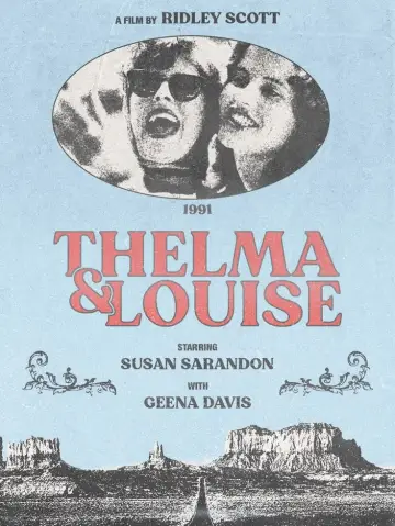 Poster to the movie "Thelma & Louise" #915874
