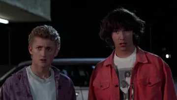 Backdrop to the movie "Bill & Ted