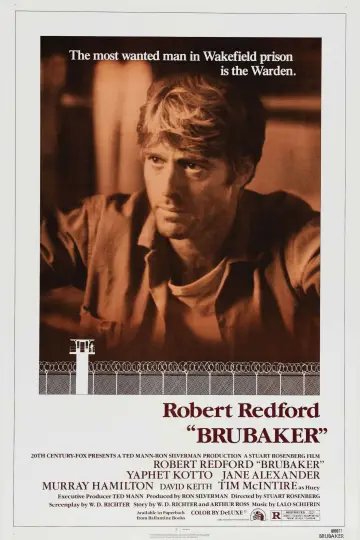 Poster to the movie "Brubaker" #638115