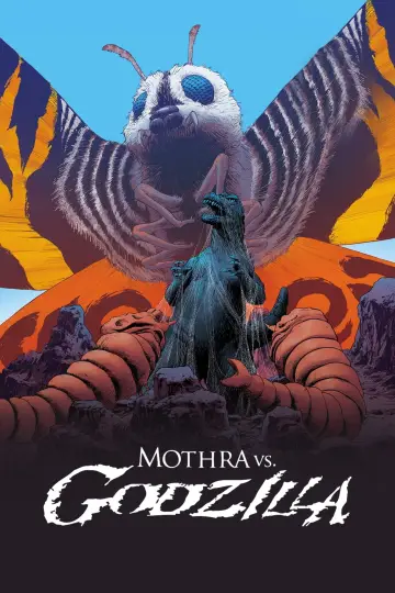 Poster to the movie "Mothra vs. Godzilla" #811407