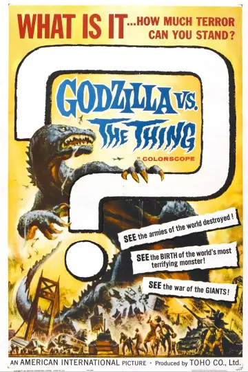 Poster to the movie "Mothra vs. Godzilla" #811414