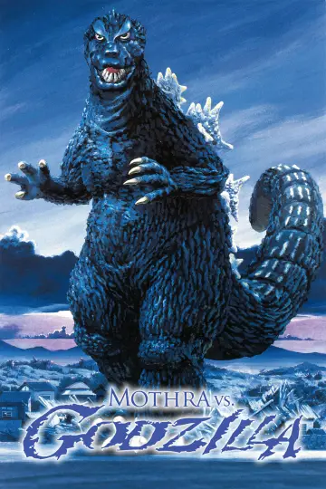 Poster to the movie "Mothra vs. Godzilla" #859389