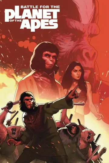 Poster to the movie "Battle for the Planet of the Apes" #873734