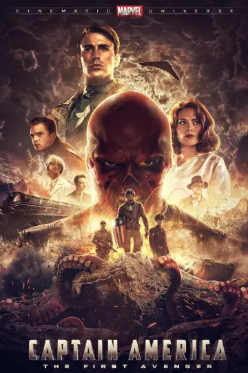 Poster to the movie "Captain America: The First Avenger" #772373