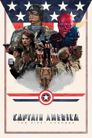 Poster to the movie "Captain America: The First Avenger" #836685