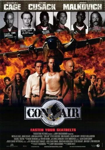 Poster to the movie "Con Air" #669294