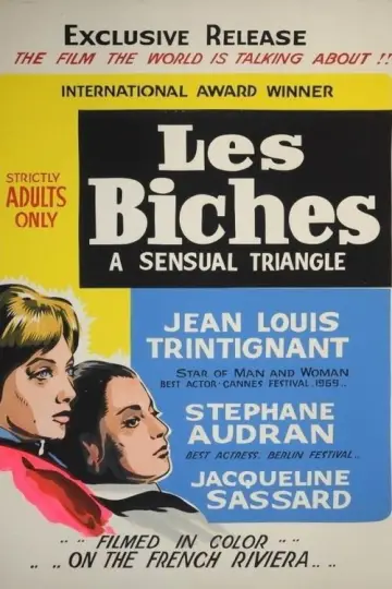 Poster to the movie "Les Biches" #1111212
