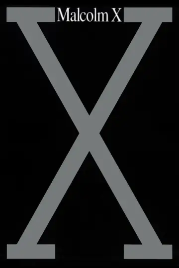 Poster to the movie "Malcolm X" #807122