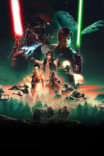 Poster to the movie "Return of the Jedi" #1215583
