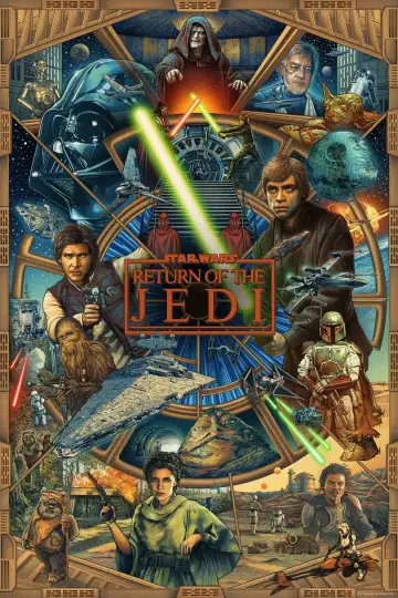 Poster to the movie "Return of the Jedi" #1529484