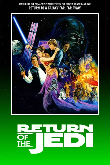 Poster to the movie "Return of the Jedi" #605023