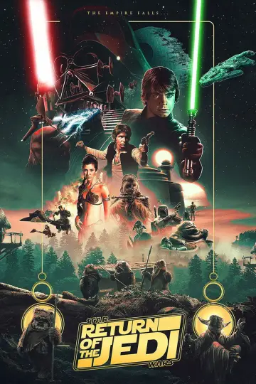 Poster to the movie "Return of the Jedi" #605025