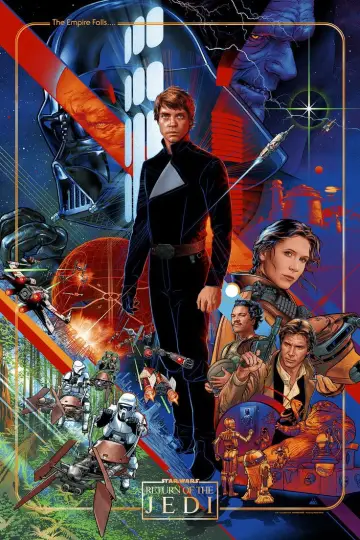Poster to the movie "Return of the Jedi" #834523