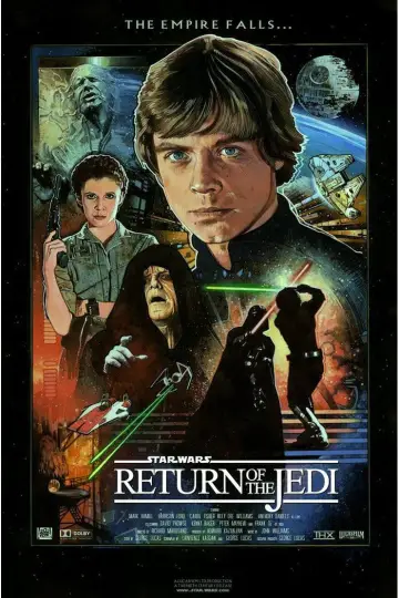 Poster to the movie "Return of the Jedi" #834533