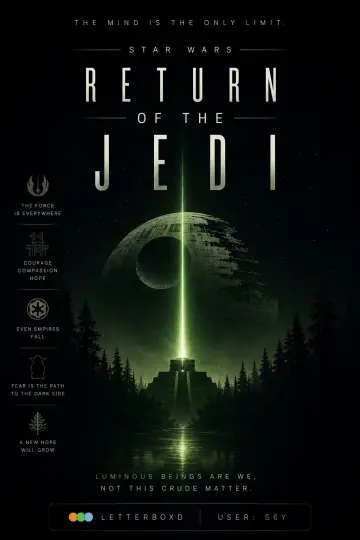 Poster to the movie "Return of the Jedi" #834551