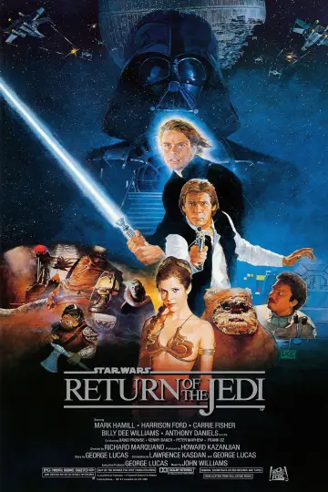 Poster to the movie "Return of the Jedi" #834564
