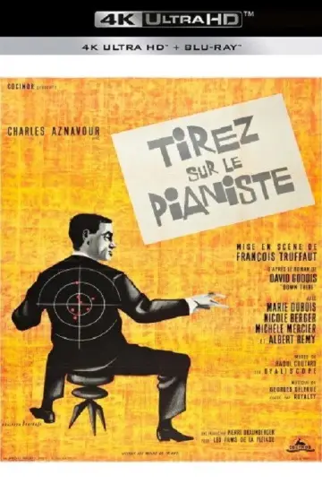 Poster to the movie "Shoot the Piano Player" #989508