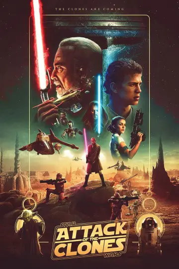 Poster to the movie "Star Wars: Episode II - Attack of the Clones" #617175