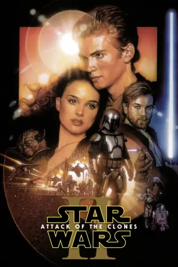 Poster to the movie "Star Wars: Episode II - Attack of the Clones" #835668