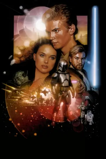 Poster to the movie "Star Wars: Episode II - Attack of the Clones" #929414