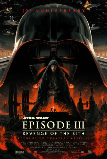 Poster to the movie "Star Wars: Episode III - Revenge of the Sith" #608345