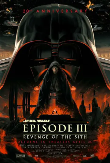 Poster to the movie "Star Wars: Episode III - Revenge of the Sith" #608346