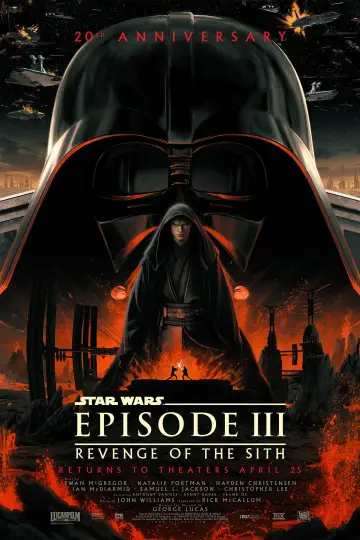 Poster to the movie "Star Wars: Episode III - Revenge of the Sith" #608387