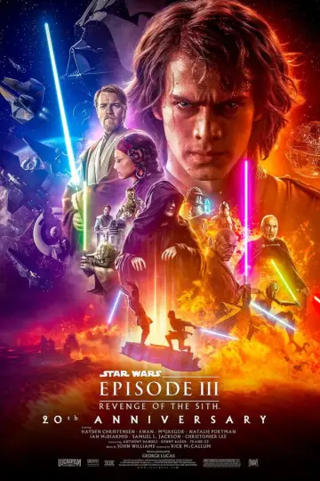 Poster to the movie "Star Wars: Episode III - Revenge of the Sith" #608399