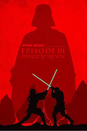 Poster to the movie "Star Wars: Episode III - Revenge of the Sith" #833919