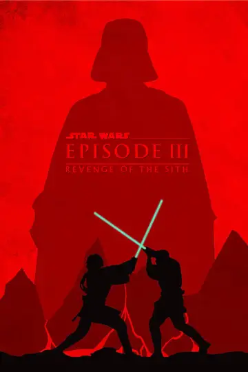 Poster to the movie "Star Wars: Episode III - Revenge of the Sith" #833920