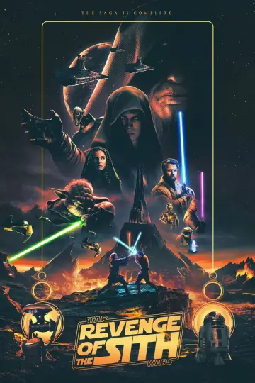 Poster to the movie "Star Wars: Episode III - Revenge of the Sith" #833921