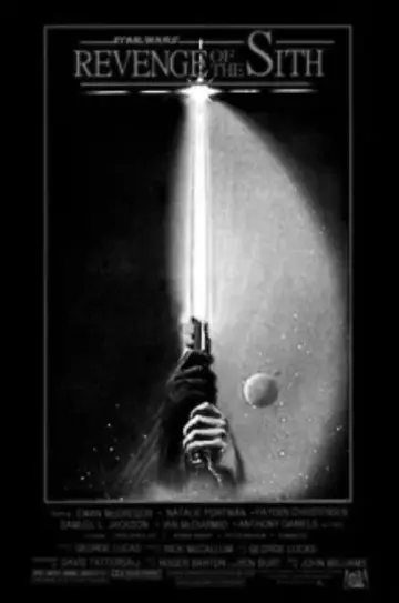 Poster to the movie "Star Wars: Episode III - Revenge of the Sith" #833940