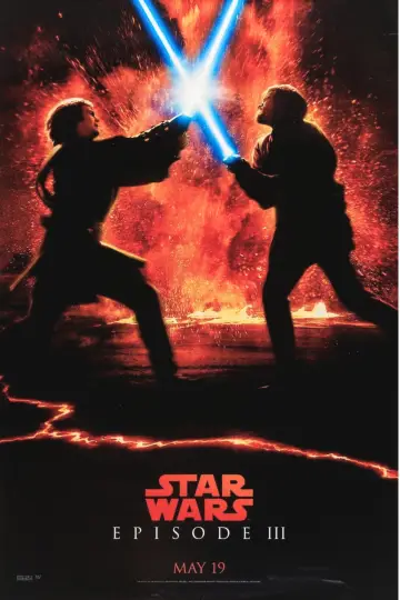 Poster to the movie "Star Wars: Episode III - Revenge of the Sith" #833947