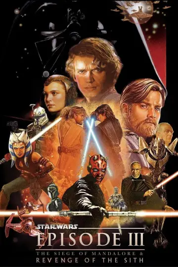 Poster to the movie "Star Wars: Episode III - Revenge of the Sith" #833956