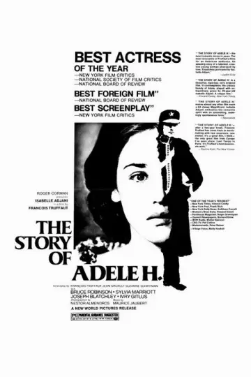 Poster to the movie "The Story of Adèle H." #1078679