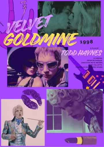 Poster to the movie "Velvet Goldmine" #993966