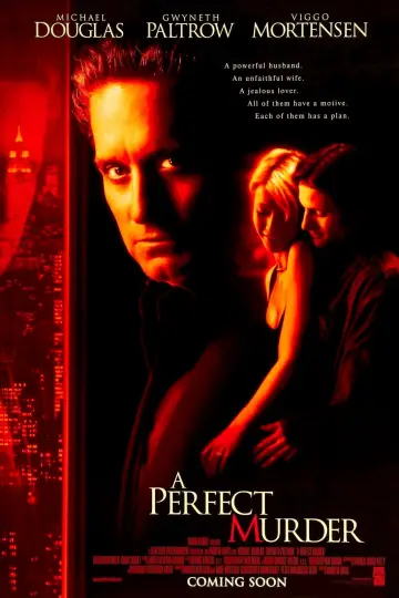 Poster to the movie "A Perfect Murder" #855246