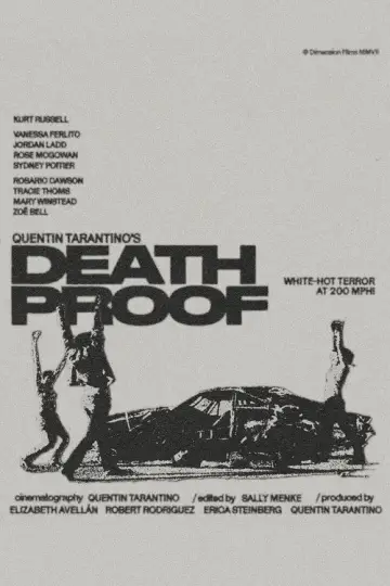 Poster to the movie "Death Proof" #967190