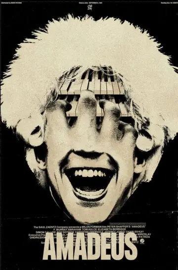 Poster to the movie "Amadeus" #1628088