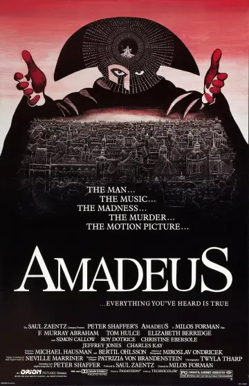 Poster to the movie "Amadeus" #1628089