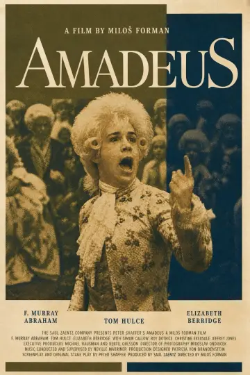 Poster to the movie "Amadeus" #1628091